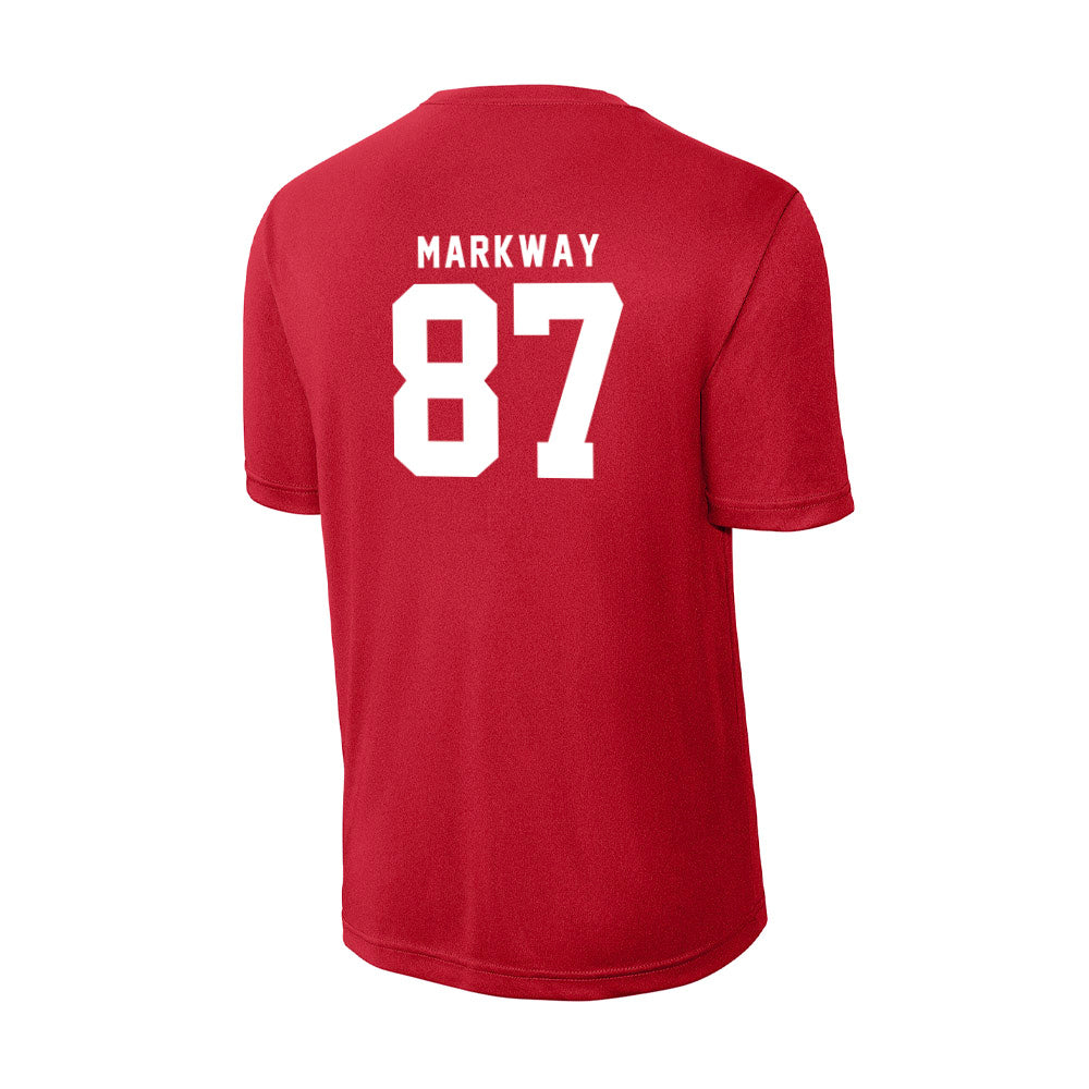 Nebraska - NCAA Football : Mac Markway - Activewear T-Shirt-1