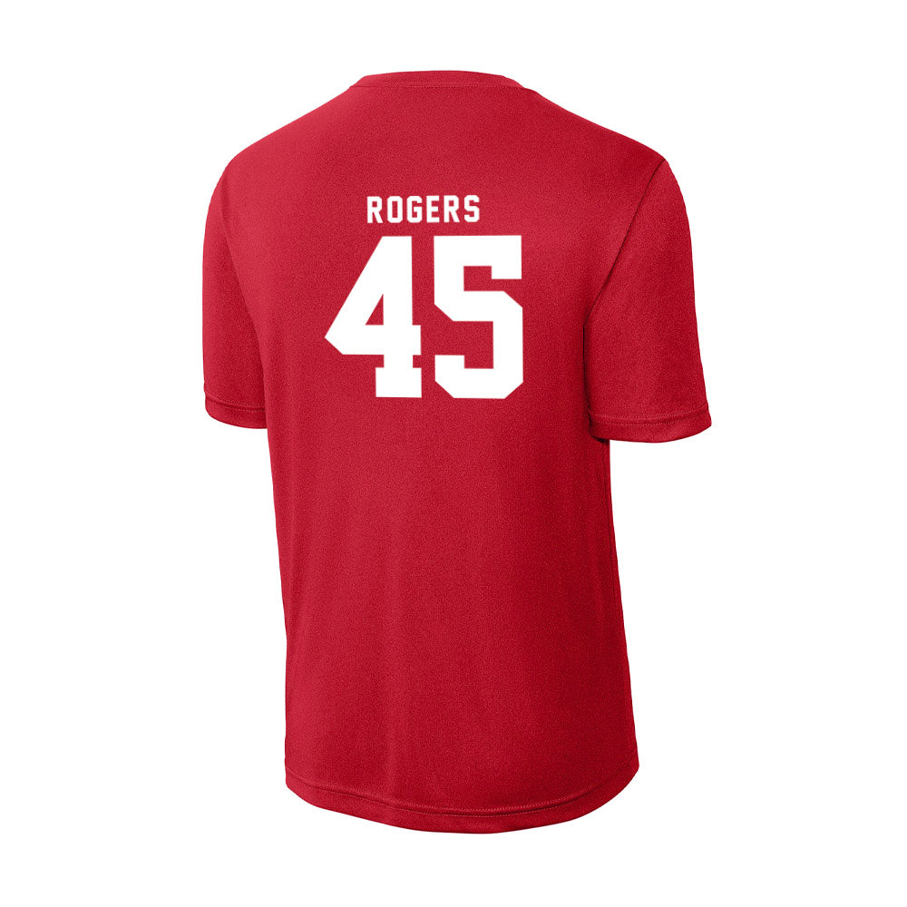Nebraska - NCAA Football : Dylan Rogers - Activewear T-Shirt-1