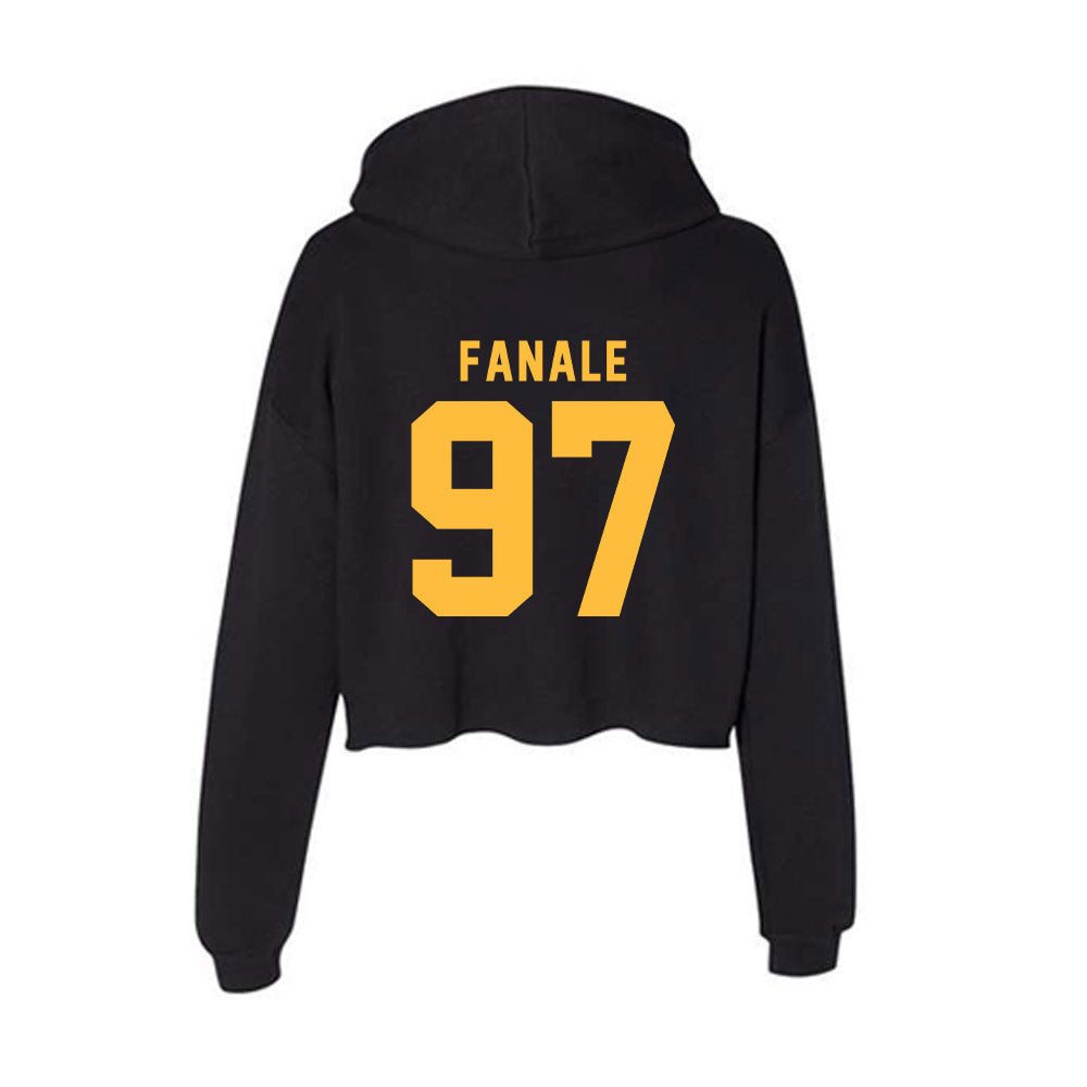 Minnesota - NCAA Women's Ice Hockey : Bella Fanale - Women's Crop Fleece Hoodie-1