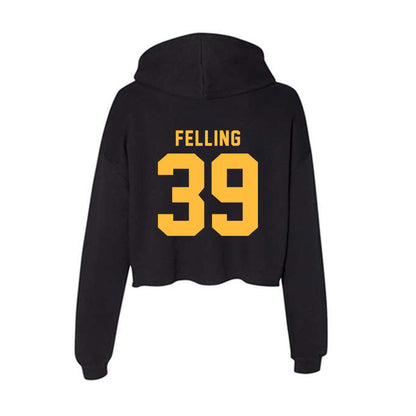 Minnesota - NCAA Baseball : Ethan Felling - Women's Crop Fleece Hoodie-1