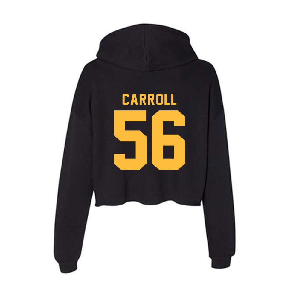 Minnesota - NCAA Football : Brett Carroll - Women's Crop Fleece Hoodie-1