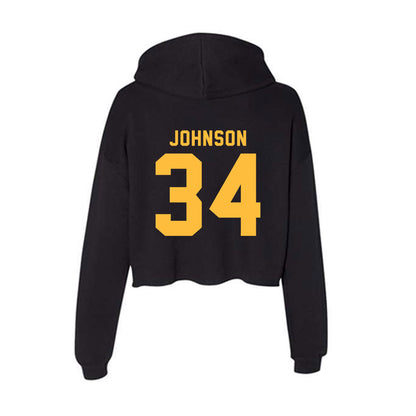 Minnesota - NCAA Softball : Cassie Johnson - Women's Crop Fleece Hoodie-1