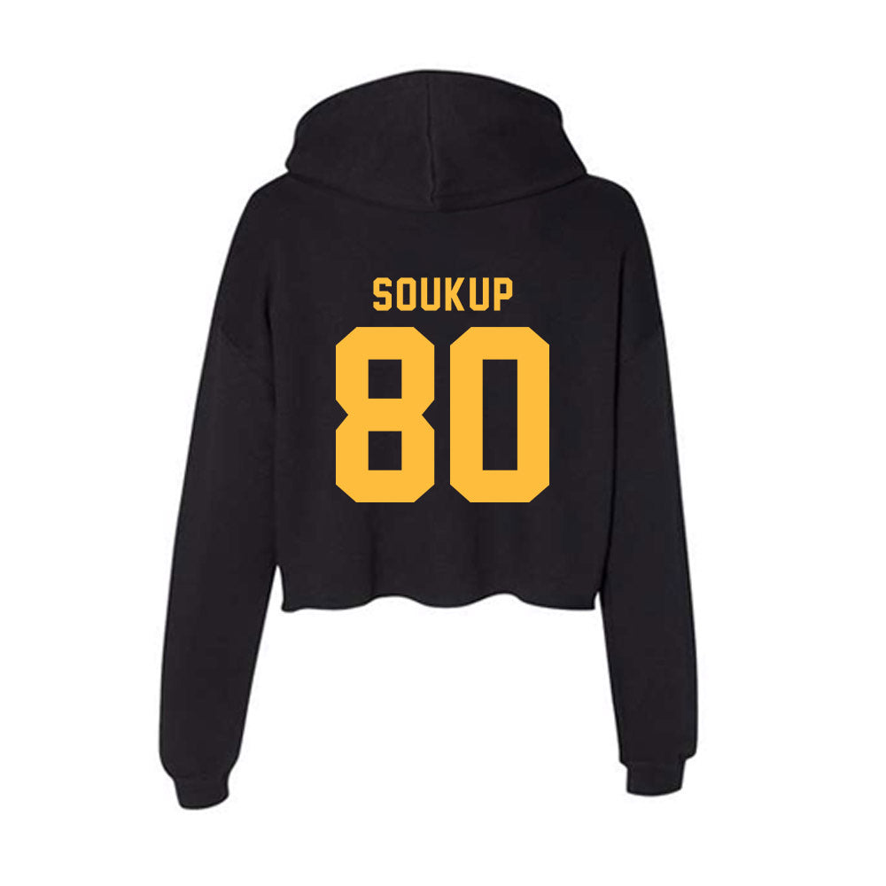 Minnesota - NCAA Football : Alan Soukup - Women's Crop Fleece Hoodie-1
