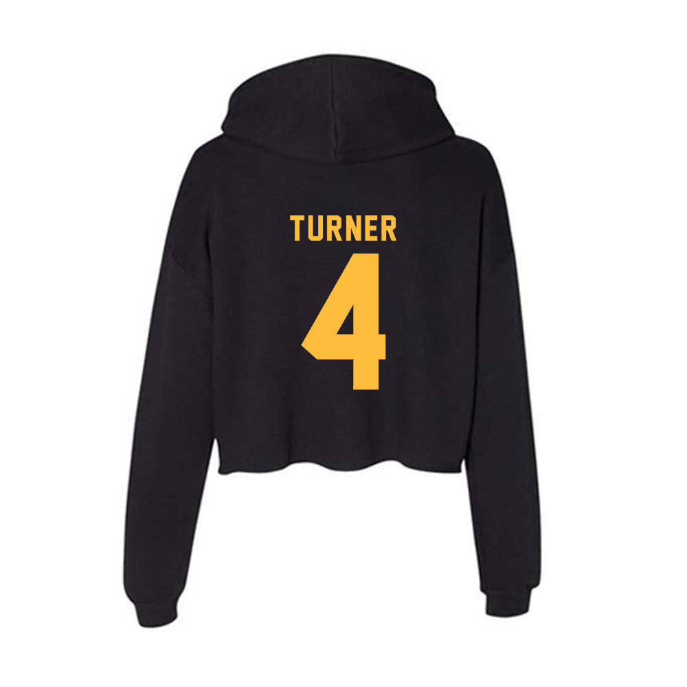 Minnesota - NCAA Men's Basketball : Nehemiah Turner - Women's Crop Fleece Hoodie-1