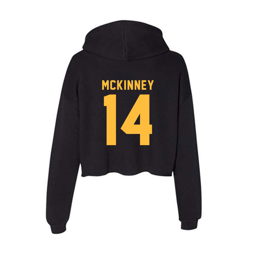 Minnesota - NCAA Women's Basketball : Tori McKinney - Women's Crop Fleece Hoodie-1