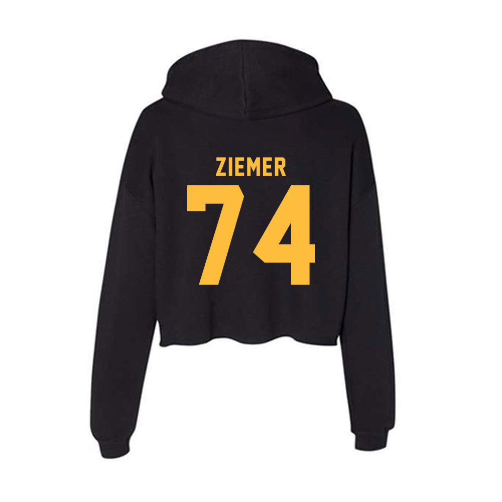 Minnesota - NCAA Men's Ice Hockey : Brodie Ziemer - Women's Crop Fleece Hoodie-1