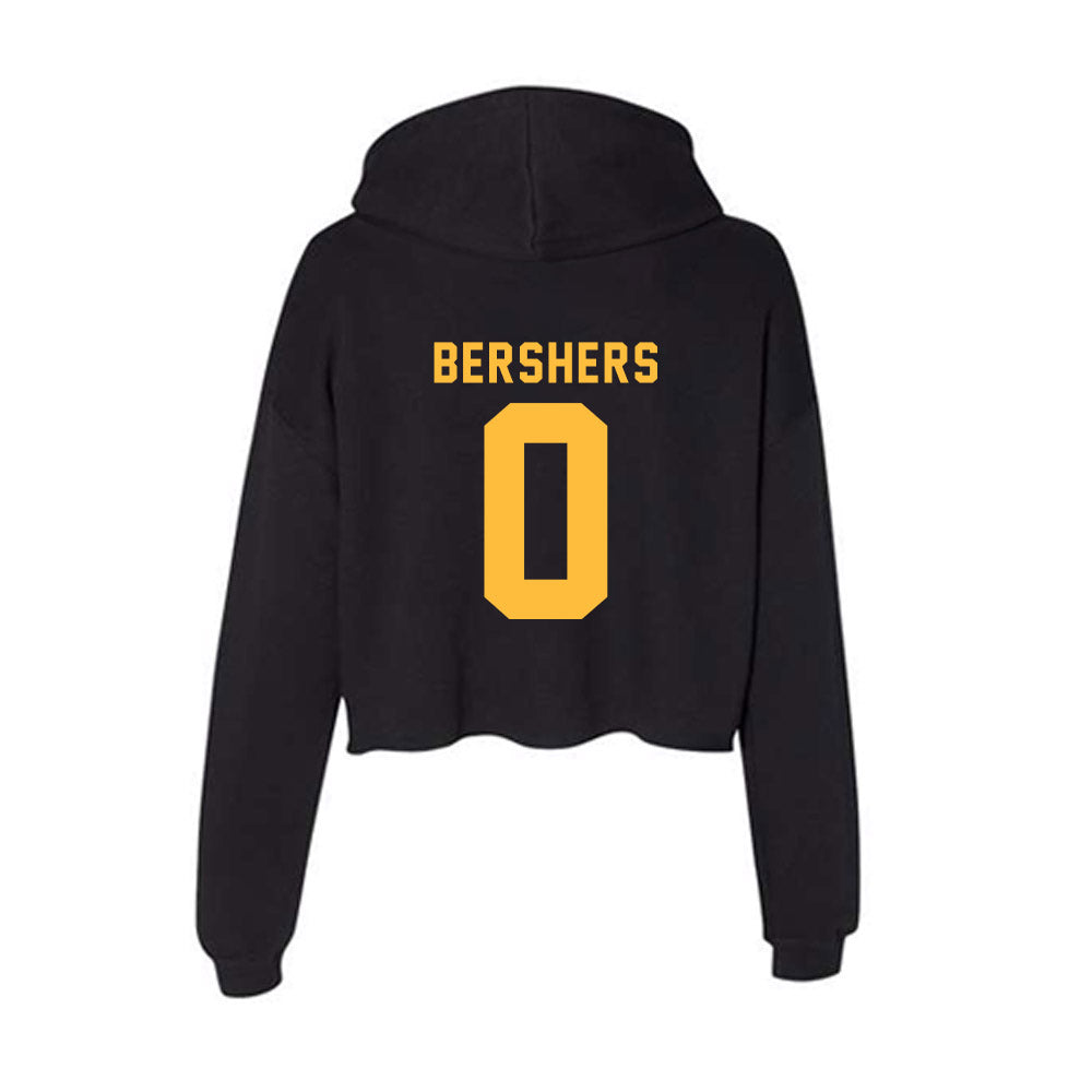 Minnesota - NCAA Women's Basketball : Tracey Bershers - Women's Crop Fleece Hoodie-1