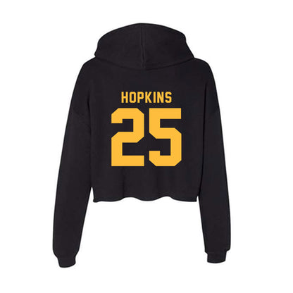 Minnesota - NCAA Football : Justin Hopkins - Women's Crop Fleece Hoodie-1