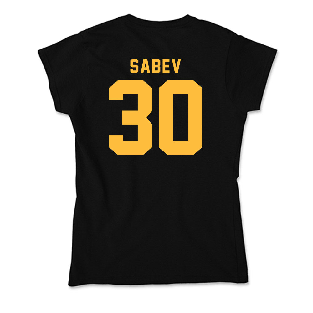 Minnesota - NCAA Men's Ice Hockey : Alexander Sabev - Soft Style Women’s T-Shirt-1
