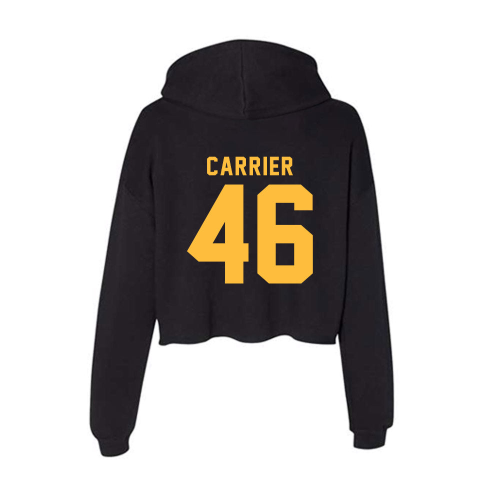 Minnesota - NCAA Football : Mason Carrier - Women's Crop Fleece Hoodie-1