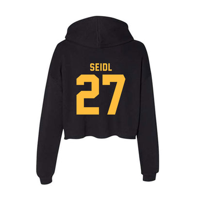 Minnesota - NCAA Football : Simon Seidl - Women's Crop Fleece Hoodie-1