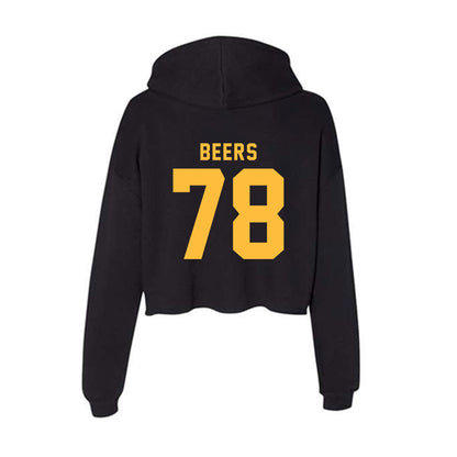 Minnesota - NCAA Football : Ashton Beers - Women's Crop Fleece Hoodie-1
