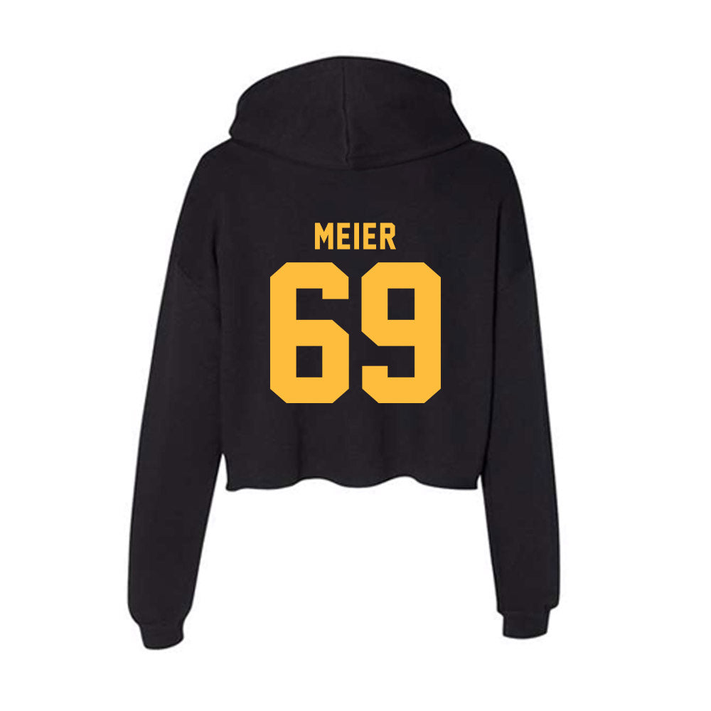 Minnesota - NCAA Football : Gavin Meier - Women's Crop Fleece Hoodie-1