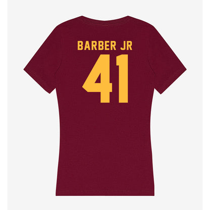 Minnesota - NCAA Football : Marion Barber Jr - Classic Shersey Women's V-Neck T-Shirt-1