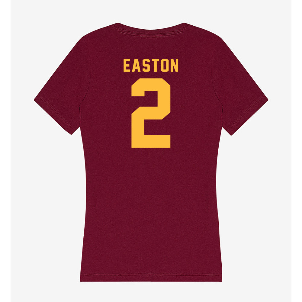 Minnesota - NCAA Softball : Tinley Easton - Women's V-Neck T-Shirt-1