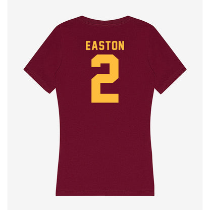 Minnesota - NCAA Softball : Tinley Easton - Women's V-Neck T-Shirt-1