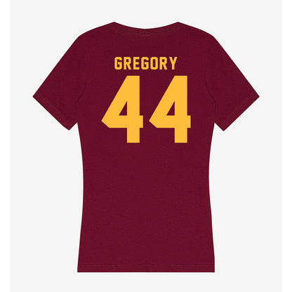 Minnesota - NCAA Baseball : Ben Gregory - Women's V-Neck T-Shirt-1