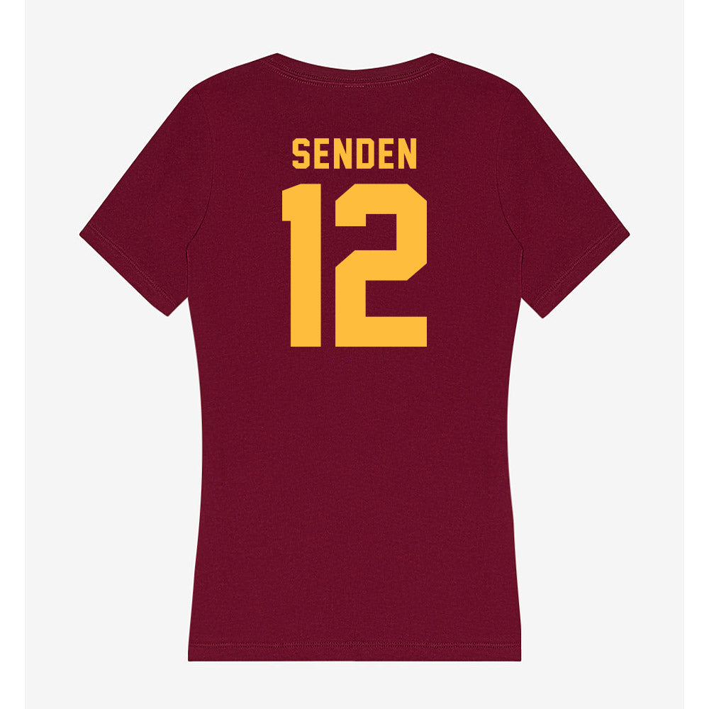 Minnesota - NCAA Women's Soccer : Tenley Senden - Women's V-Neck T-Shirt-1