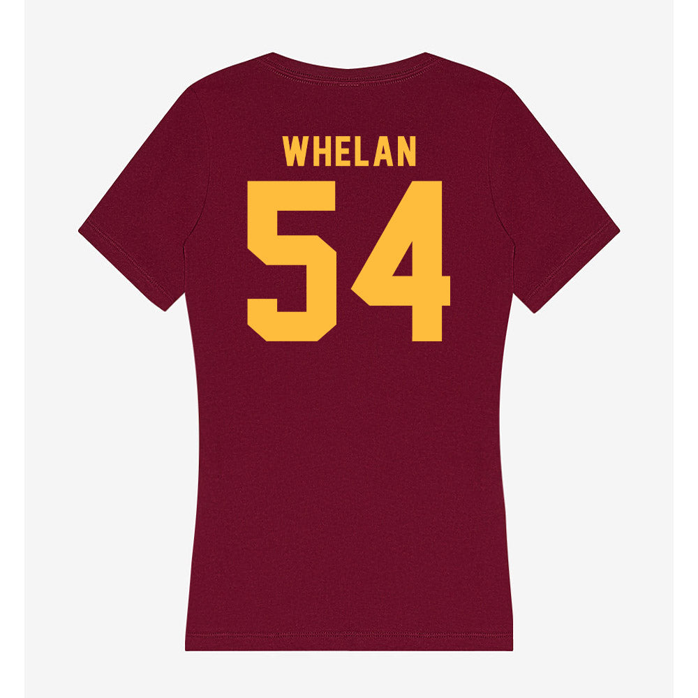 Minnesota - NCAA Baseball : Will Whelan - Women's V-Neck T-Shirt-1