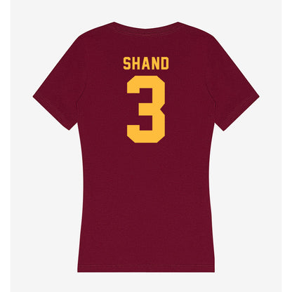 Minnesota - NCAA Softball : Ellie Shand - Women's V-Neck T-Shirt-1