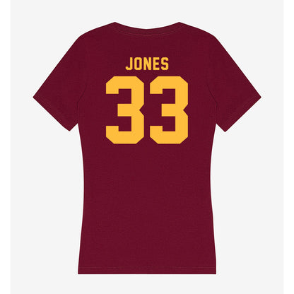 Minnesota - NCAA Softball : Brooklyn Jones - Women's V-Neck T-Shirt-1