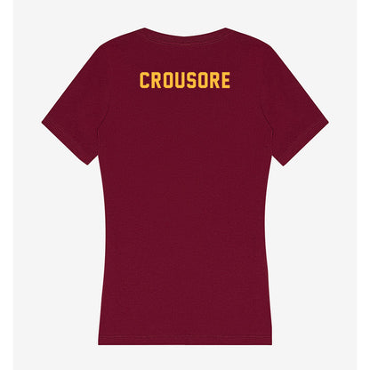 Minnesota - NCAA Men's Golf : Jack Crousore - Women's V-Neck T-Shirt-1