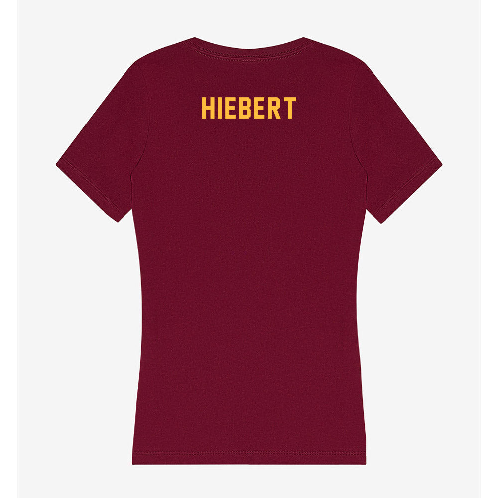Minnesota - NCAA Men's Track & Field : Jared Hiebert - Women's V-Neck T-Shirt-1