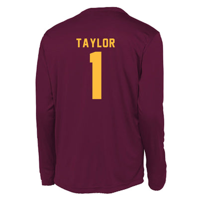 Minnesota - NCAA Football : Darius Taylor - Activewear Long Sleeve T-Shirt