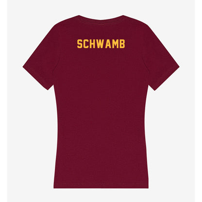 Minnesota - NCAA Men's Golf : Kyler Schwamb - Women's V-Neck T-Shirt-1