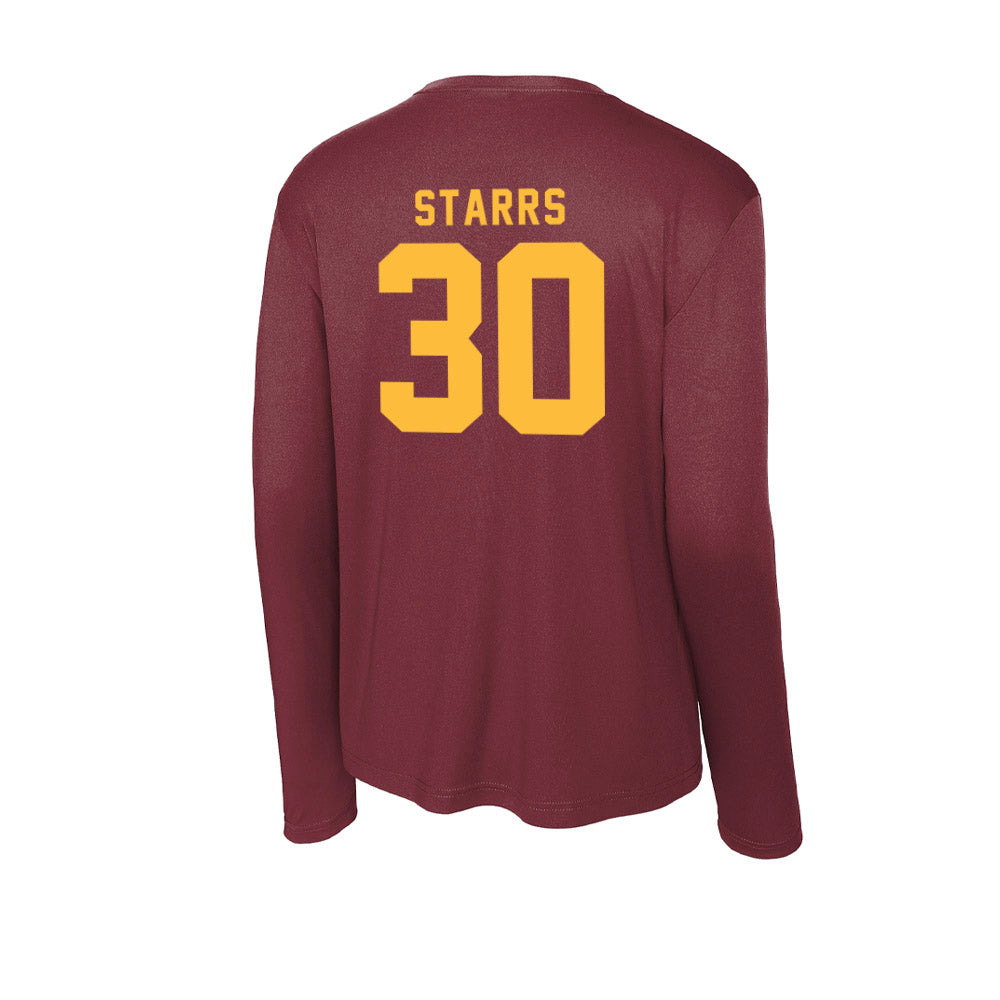Minnesota - NCAA Baseball : Michael Starrs - Activewear Long Sleeve T-Shirt-1