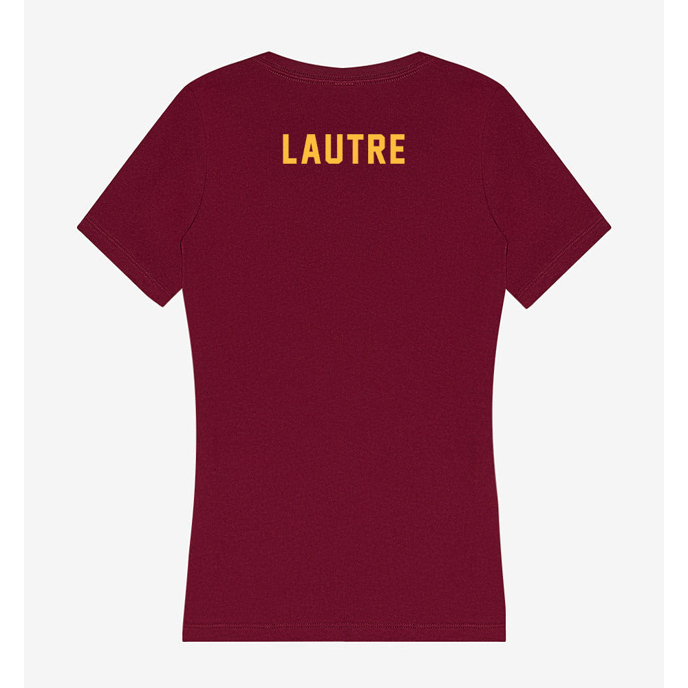Minnesota - NCAA Women's Golf : Nicky Zoe Lautre - Women's V-Neck T-Shirt-1