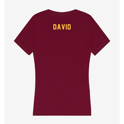 Minnesota - NCAA Women's Rowing : Raetara David - Women's V-Neck T-Shirt-1