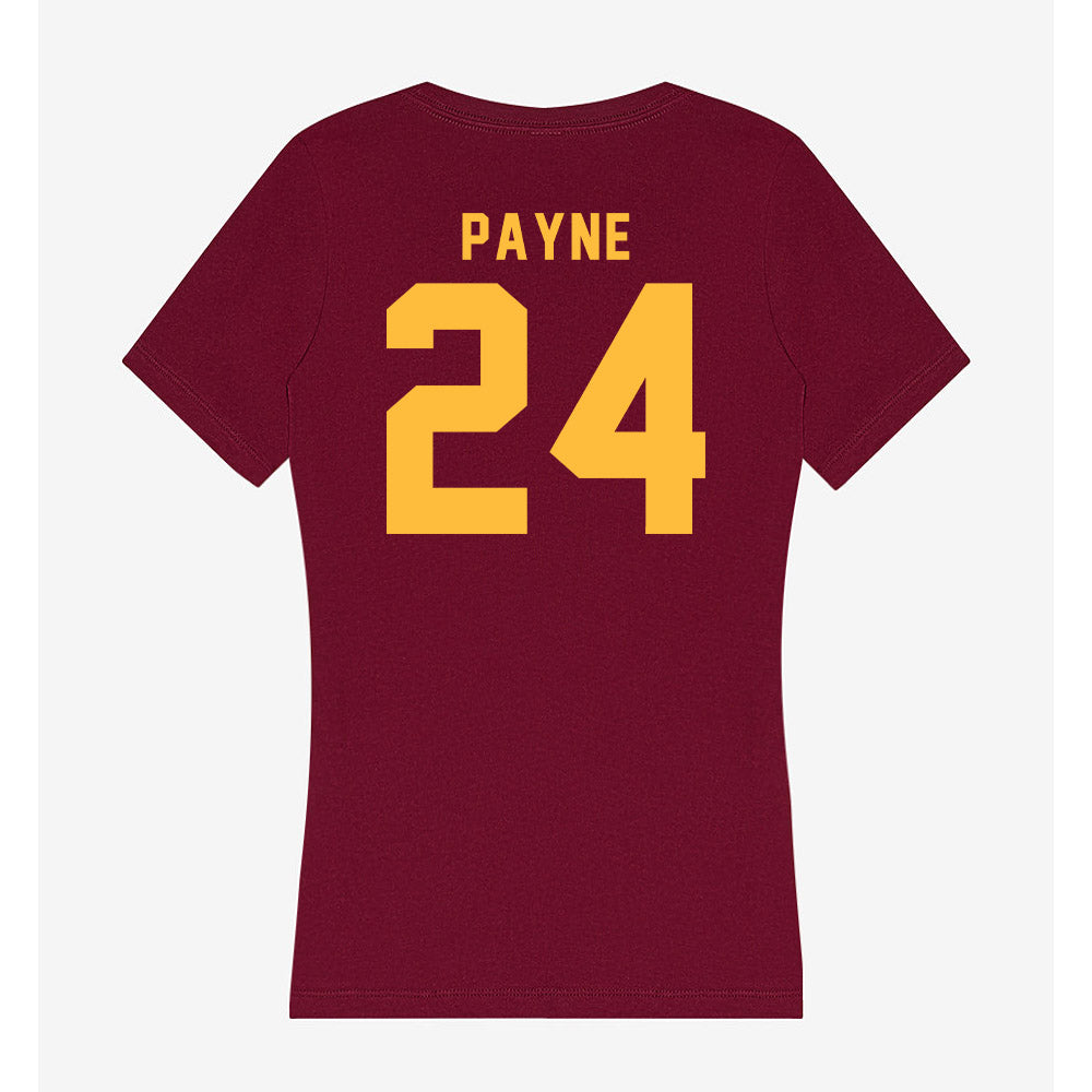 Minnesota - NCAA Football : Chance Payne - Women's V-Neck T-Shirt-1