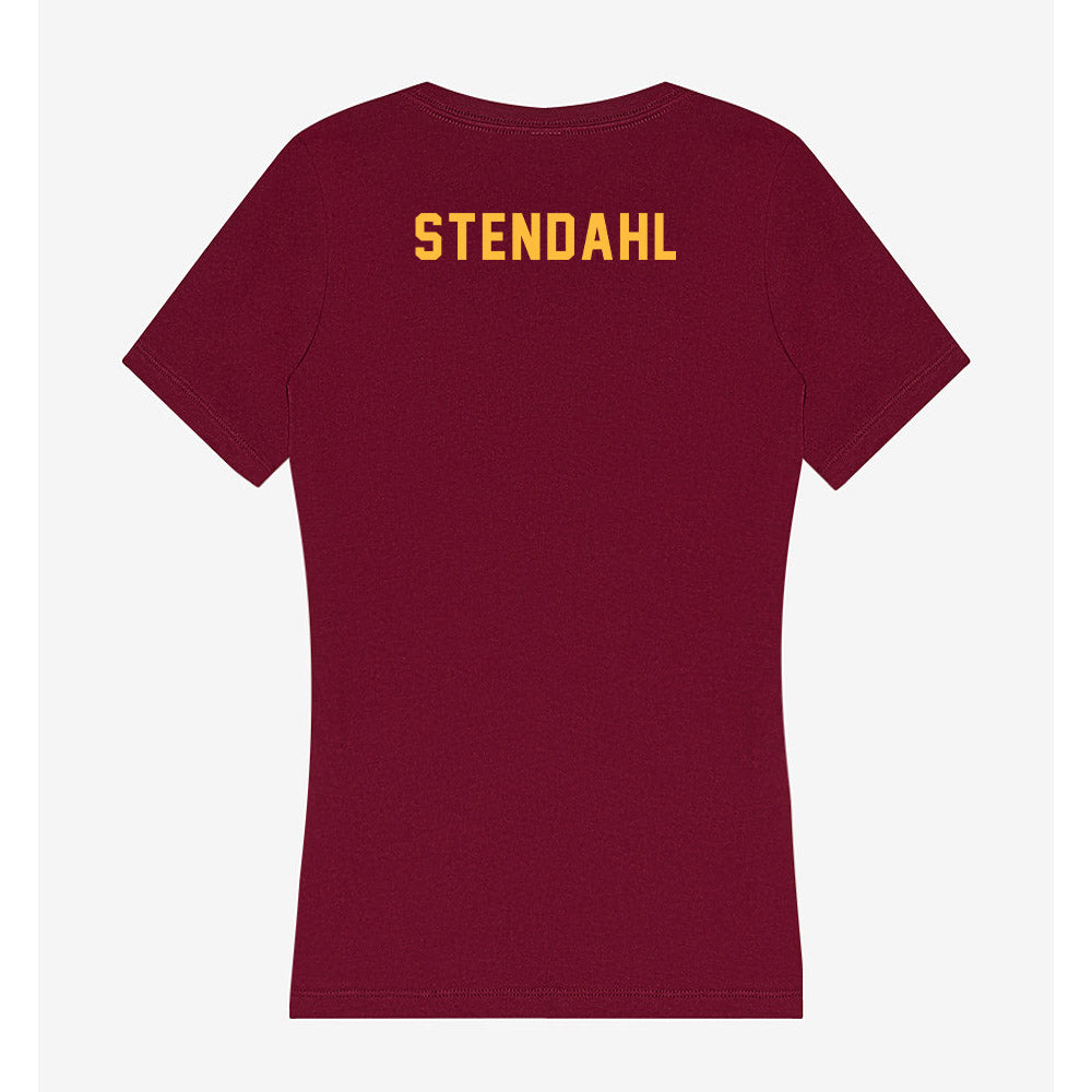 Minnesota - NCAA Men's Golf : Ryan Stendahl - Women's V-Neck T-Shirt-1