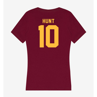 Minnesota - NCAA Baseball : Sam Hunt - Women's V-Neck T-Shirt-1
