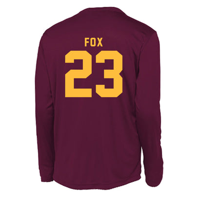 Minnesota - NCAA Men's Basketball : Parker Fox - Activewear Long Sleeve T-Shirt