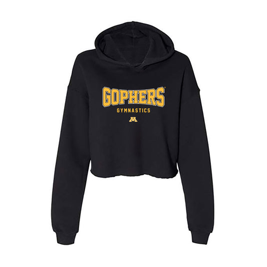 Minnesota - NCAA Women's Gymnastics : Seria Johnson - Women's Crop Fleece Hoodie-0