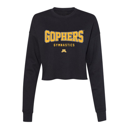Minnesota - NCAA Women's Gymnastics : Seria Johnson - Women's Cropped Crew Fleece-0