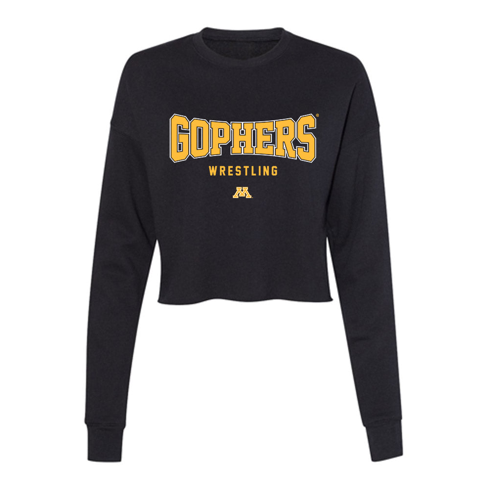 Minnesota - NCAA Wrestling : Silas Dailey - Women's Cropped Crew Fleece-0