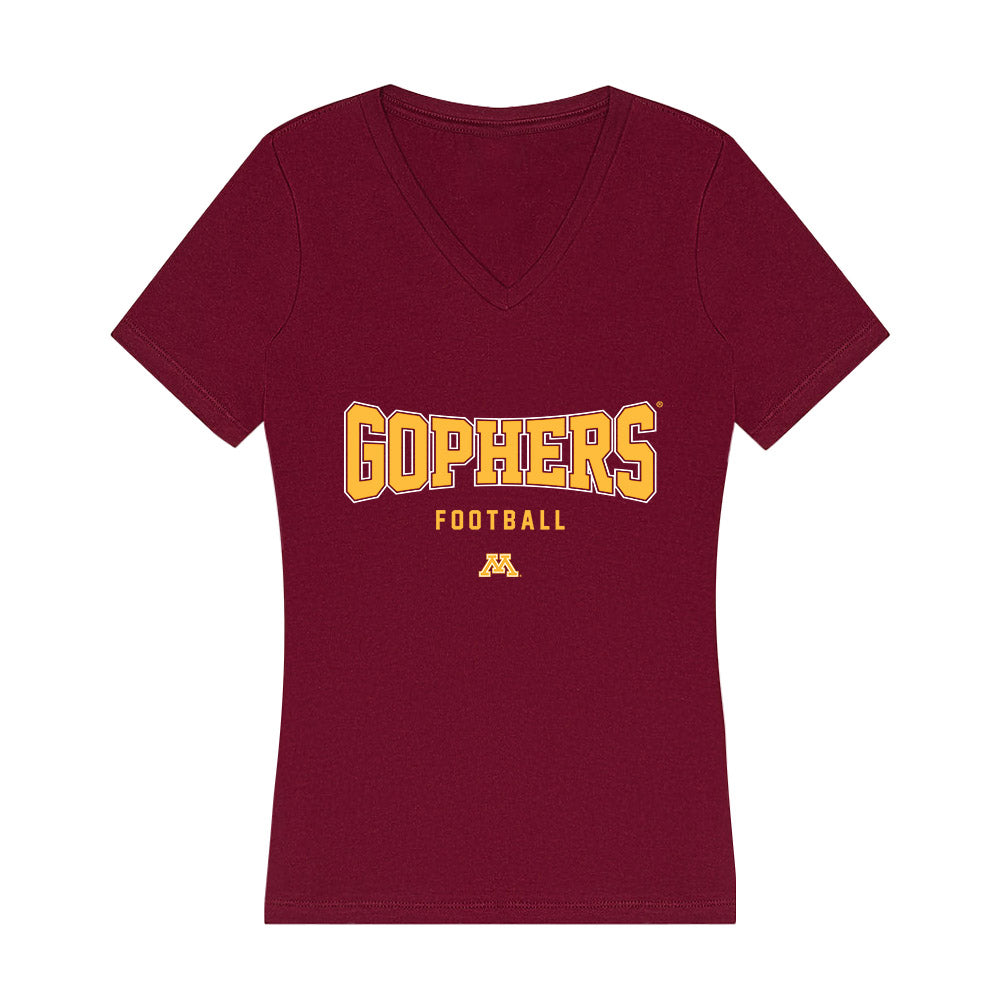 Minnesota - NCAA Football : Kerry Brown - Women's V-Neck T-Shirt-0