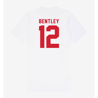 NC State - NCAA Baseball : Quinn Bentley - Women's V-Neck T-Shirt-1