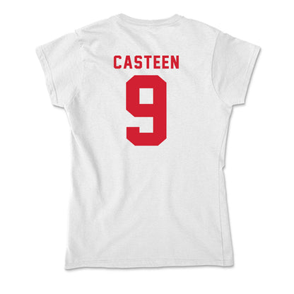 NC State - NCAA Women's Soccer : Madison Casteen - Soft Style Women’s T-Shirt-1