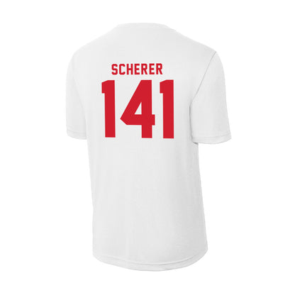 NC State - NCAA Wrestling : Drew Scherer - Activewear T-Shirt-1