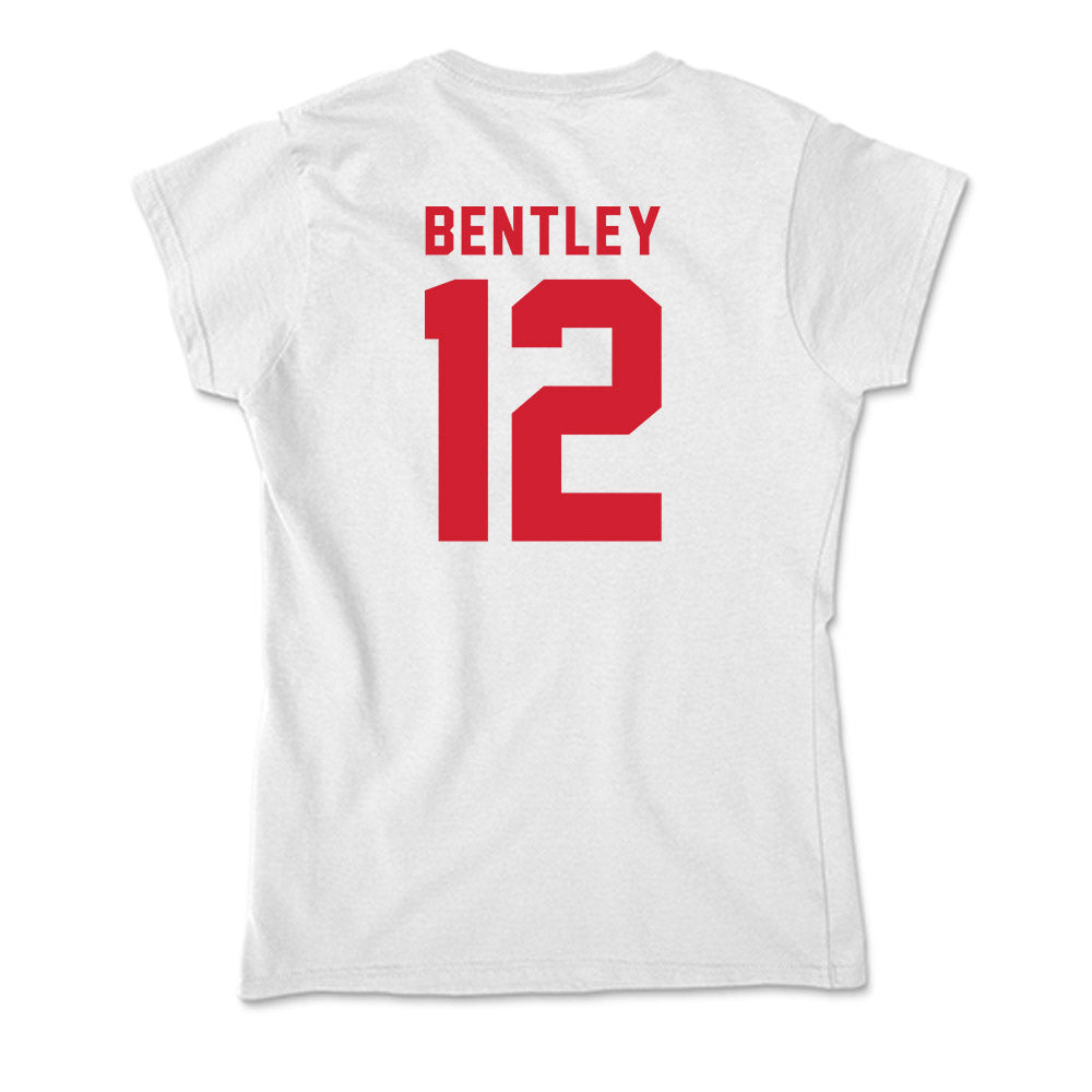 NC State - NCAA Baseball : Quinn Bentley - Soft Style Women’s T-Shirt-1