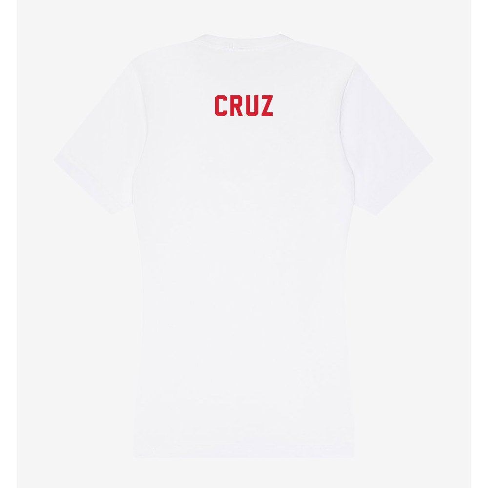 NC State - NCAA Football : Daniel Cruz - Women's V-Neck T-Shirt-1