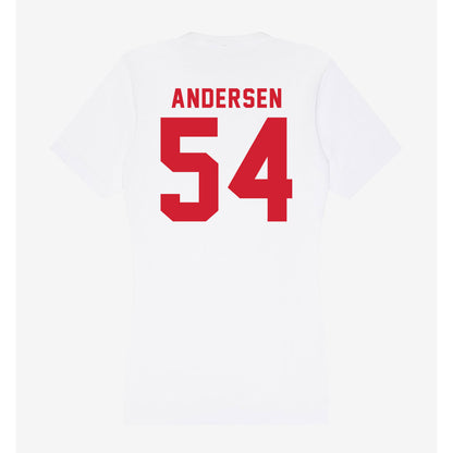 NC State - NCAA Football : Teague Andersen - Women's V-Neck T-Shirt-1