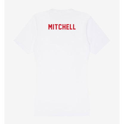 NC State - NCAA Women's Track & Field : Iniyah Mitchell - Women's V-Neck T-Shirt-1