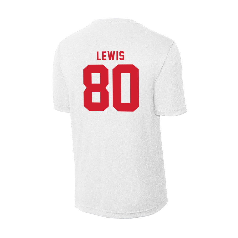 NC State - NCAA Football : Damaad Lewis - Activewear T-Shirt-1