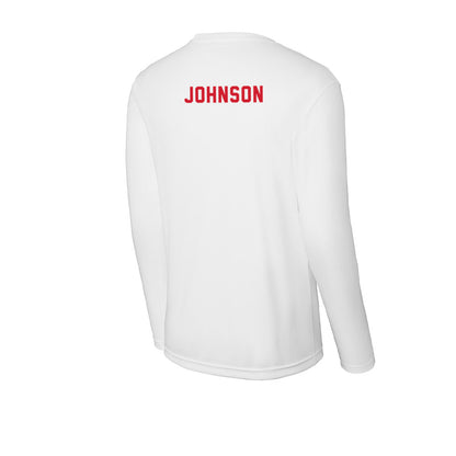 NC State - NCAA Women's Track & Field : Chazmin Johnson - Activewear Long Sleeve T-Shirt-1