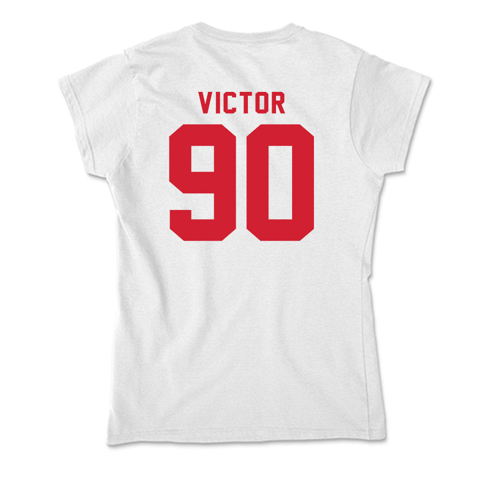 NC State - NCAA Football : Josiah Victor - Soft Style Women’s T-Shirt-1